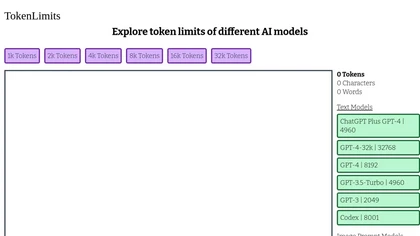 Tokenlimits